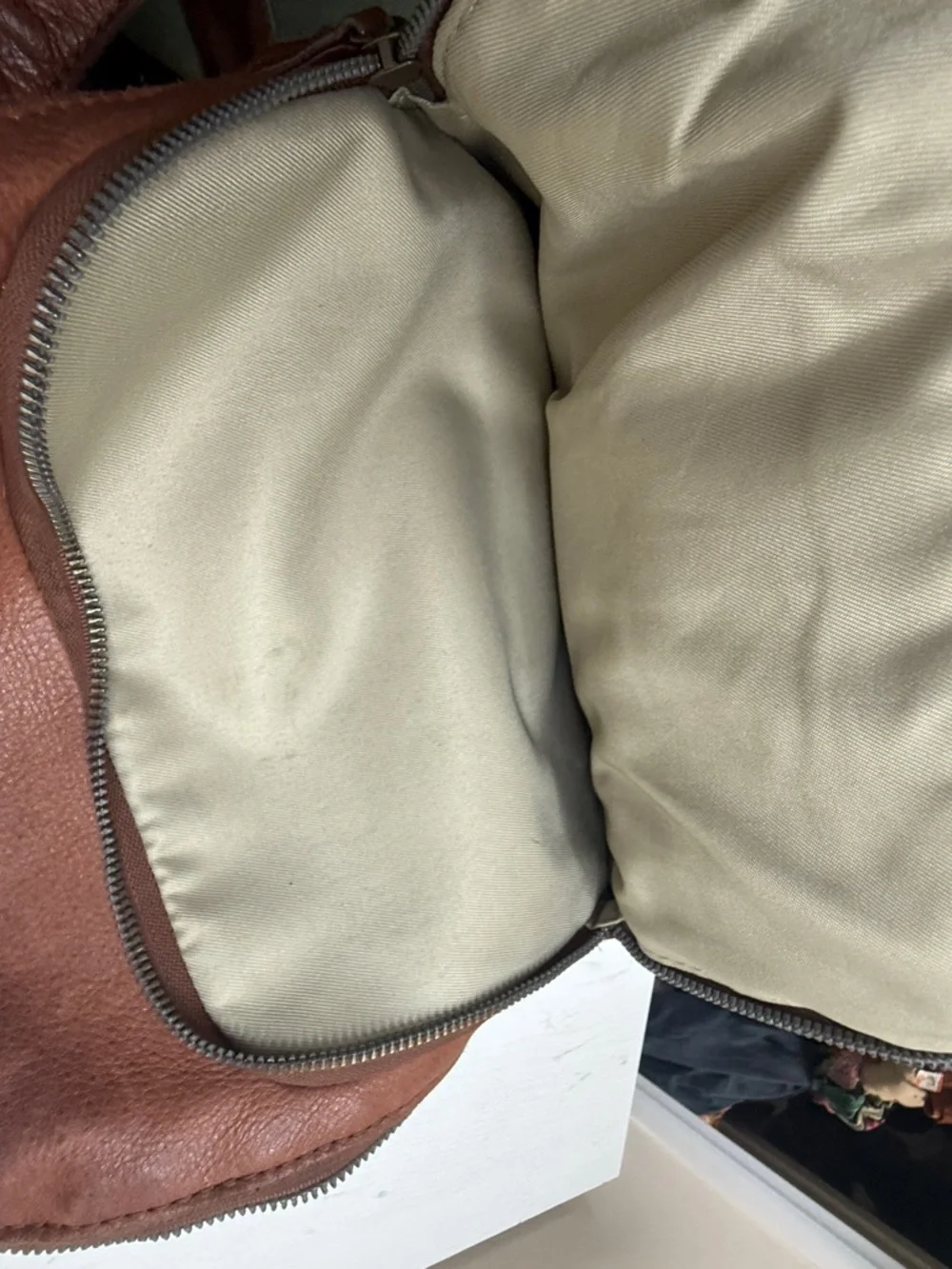 Leather Men's Tan Leather Backpack - Classic Everyday Carry